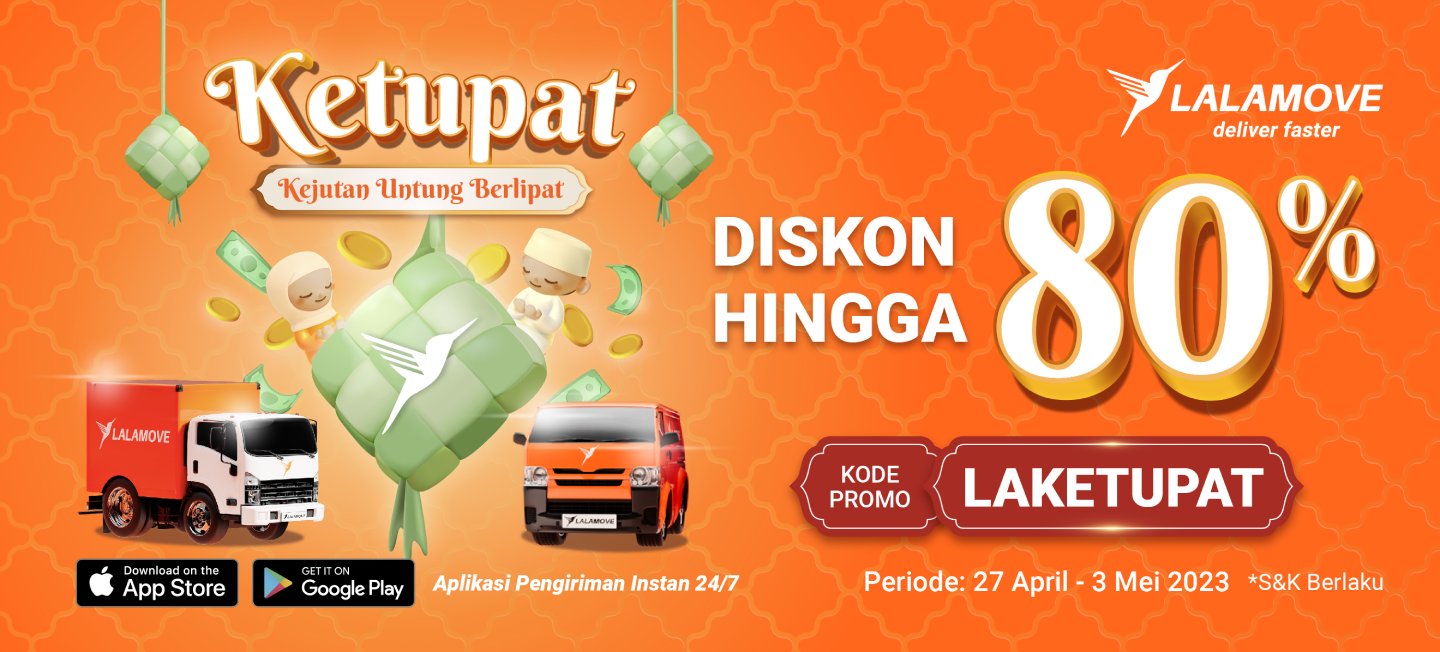 Promo Pengiriman Instan Lalamove Indonesia